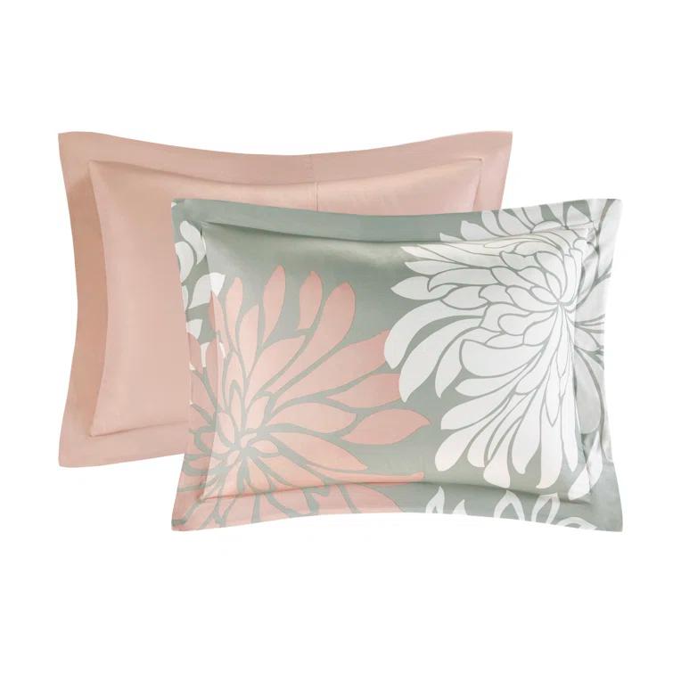 Maible Floral Comforter Set with Cotton Bed Sheets