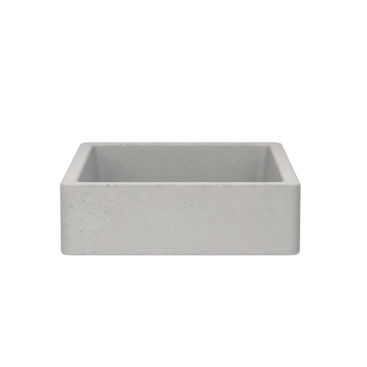 NativeStone Stone Handmade Rectangular Undermount Bathroom Sink