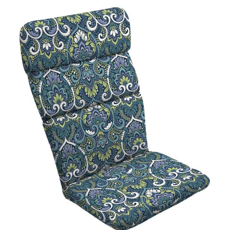 Sapphire Aurora Outdoor Seat Cushion