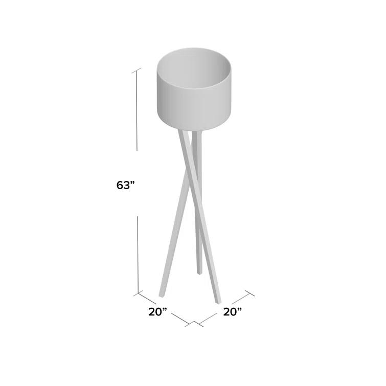 Harcourt 63'' Solid Wood Floor Lamp