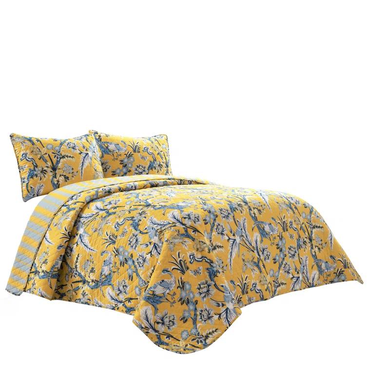 Lush Decor Dolores Reversible Quilt Set & Reviews | Wayfair