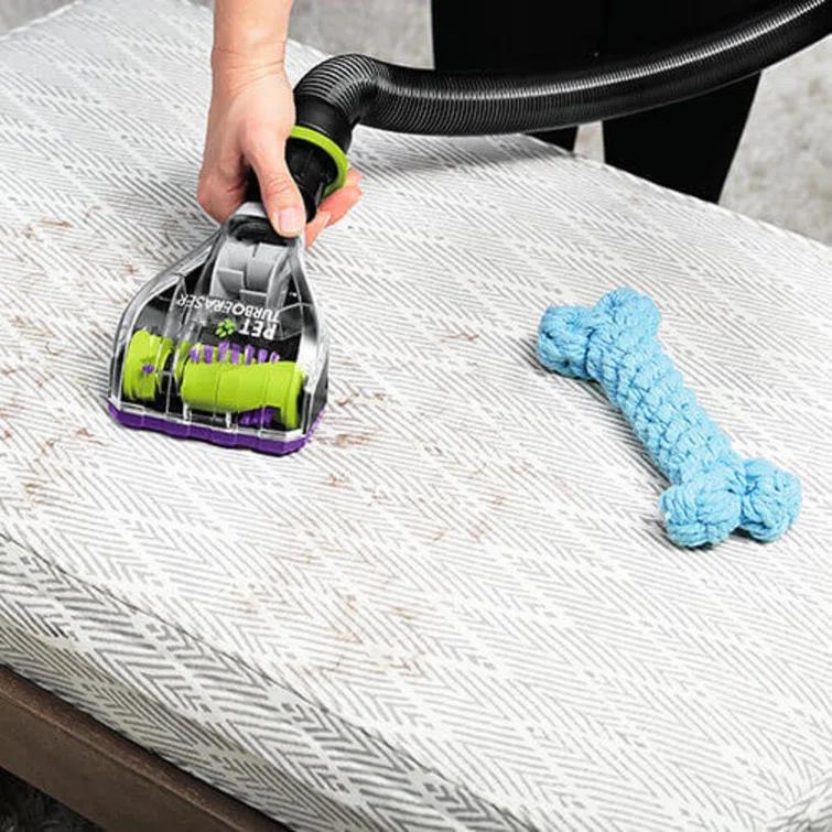 BISSELL 24613 BISSELL Pet Hair Eraser Turbo Plus Lightweight Vacuum, Tangle-Free Brush Roll, Powerful Pet Hair Pick-up 24613