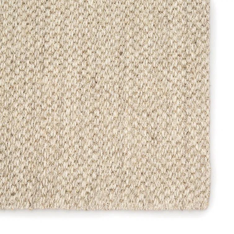 Jaipur Living Neutral 5x8 Area Rug, Solid, White/Taupe