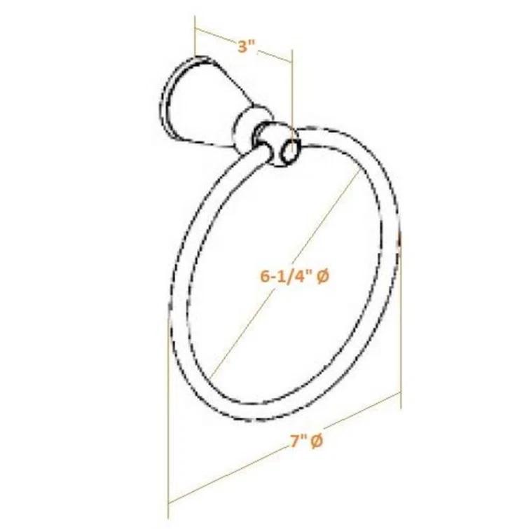 Design House Kassel Towel Ring Bathroom