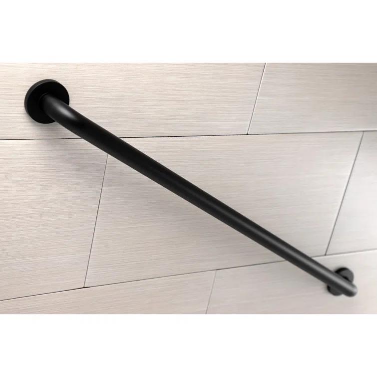 Kingston Brass Silver Sage 1-1/4 Inch O.D Grab Bar