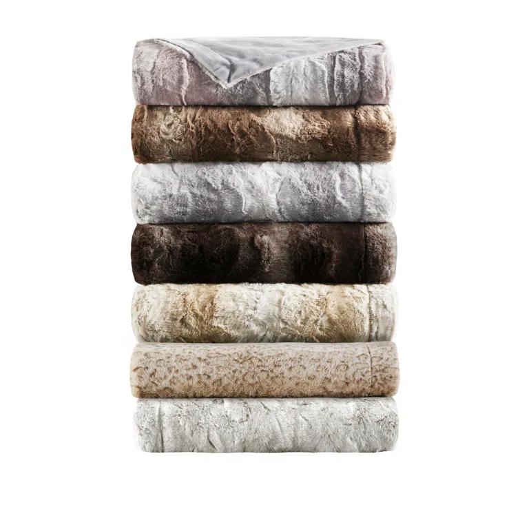Madison Park Zuri Oversized Faux Fur