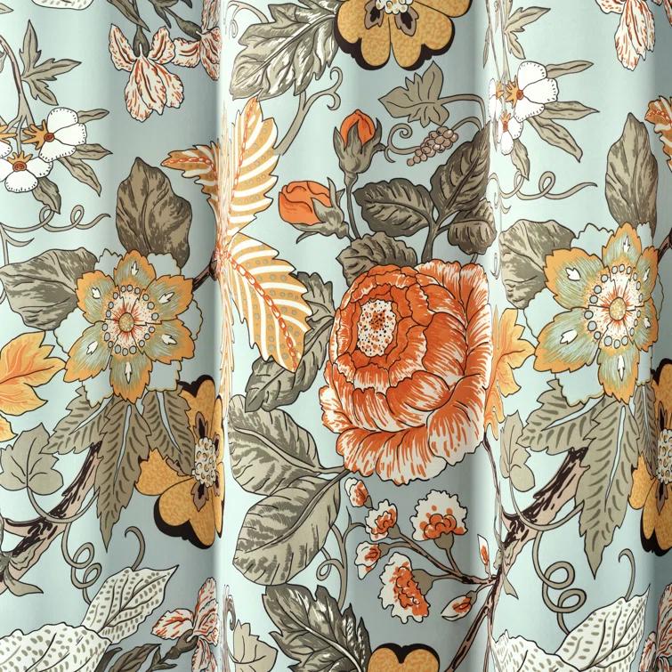 Lush Decor Polyester Room Darkening Curtain Pair (Set of 2)