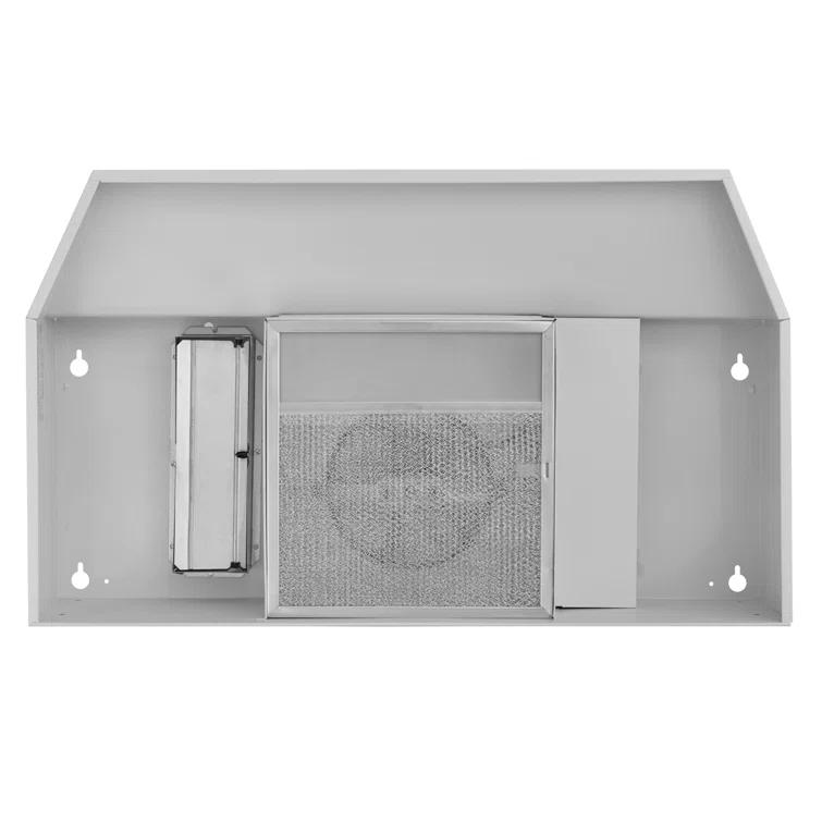 Broan NuTone 24" Steel 190 CFM Convertible Under Cabinet Range Hood with Mesh Filter