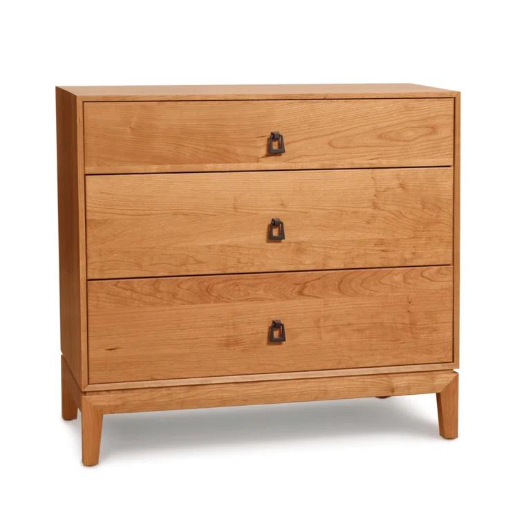 Mansfield Solid Wood 33.5'' W 3 - Drawer Dresser