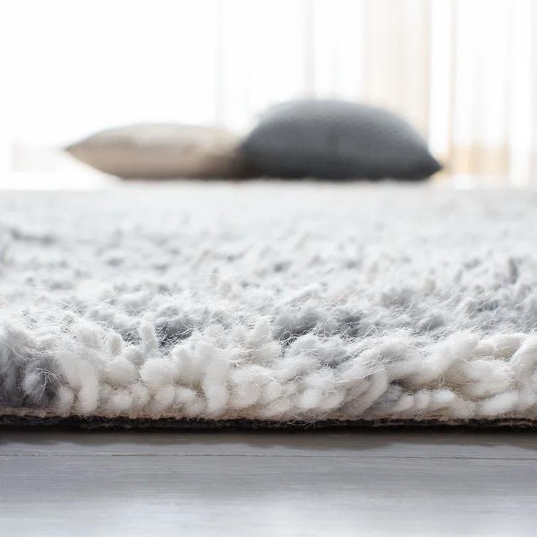Powell Shag Hand Tufted Wool Southwestern Rug