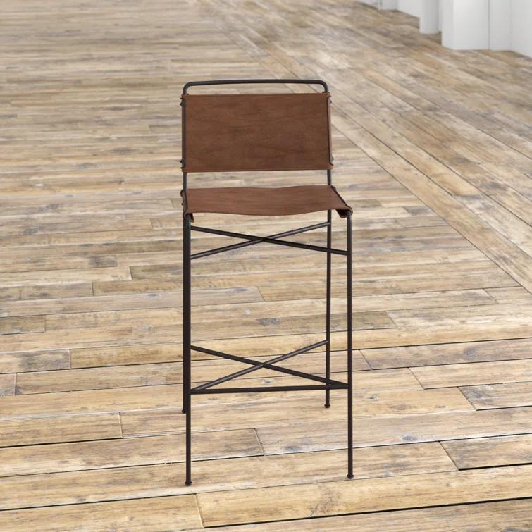 Trysta Bar And Counter Stool - Brown / Bar