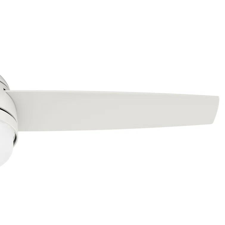 48" Midtown 3 - Blade Standard Ceiling Fan with Remote Control and Light Kit Included