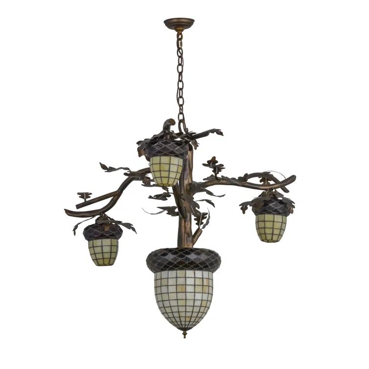 Rustic Lodge 4 - Light Classic / Traditional Chandelier