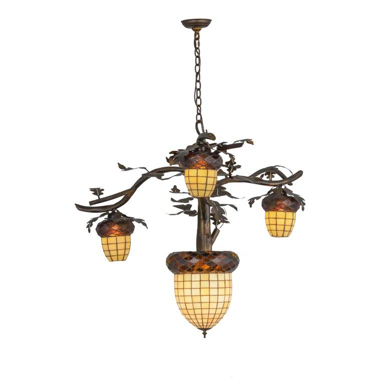 Rustic Lodge 4 - Light Classic / Traditional Chandelier