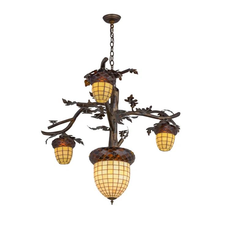 Rustic Lodge 4 - Light Classic / Traditional Chandelier