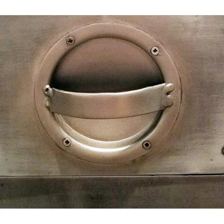 Midway Aviator Stainless Steel Console Cabinet