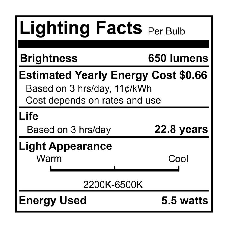 Solana Ceiling WiFi Connected LED Smart Light Bulb, Single-BR30