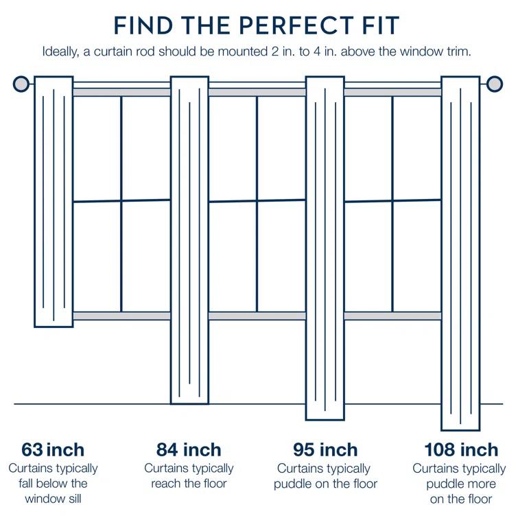 Canova Polyester Blend Light Filtering Curtain Panel
