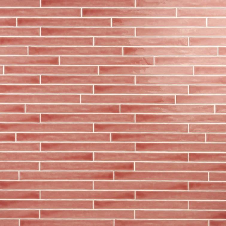 Capetown 2" x 20" Crackled Ceramic Subway Wall Tile (20 pieces/ 5.38 sq. ft./ Case)