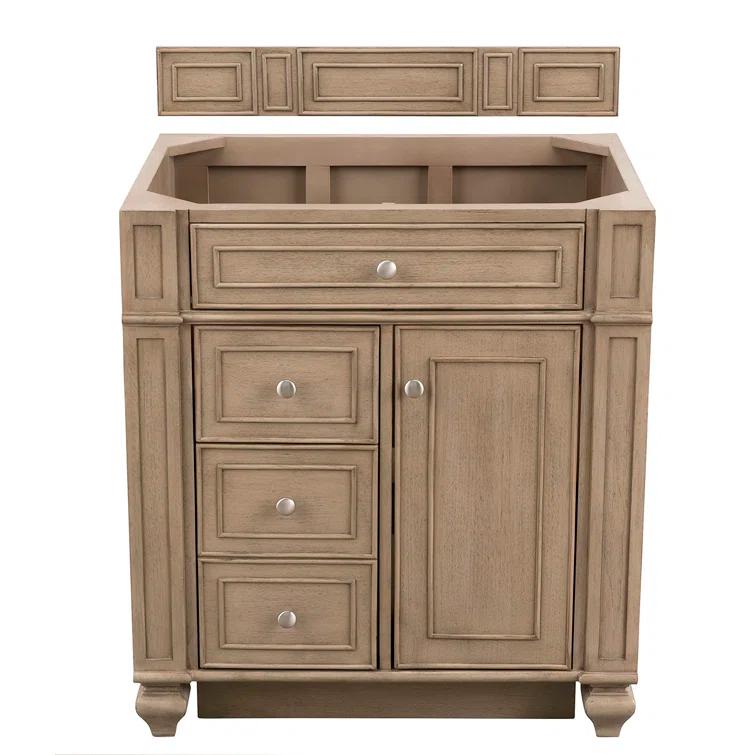 James Martin Vanities 157-V30 Bristol 30" Single Basin Hardwood Vanity Cabinet Only - Wood