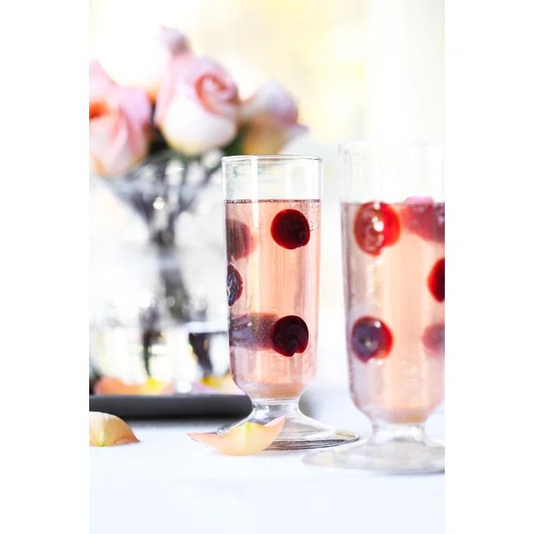 VIETRI Hibiscus Handmade Glass Table Vase