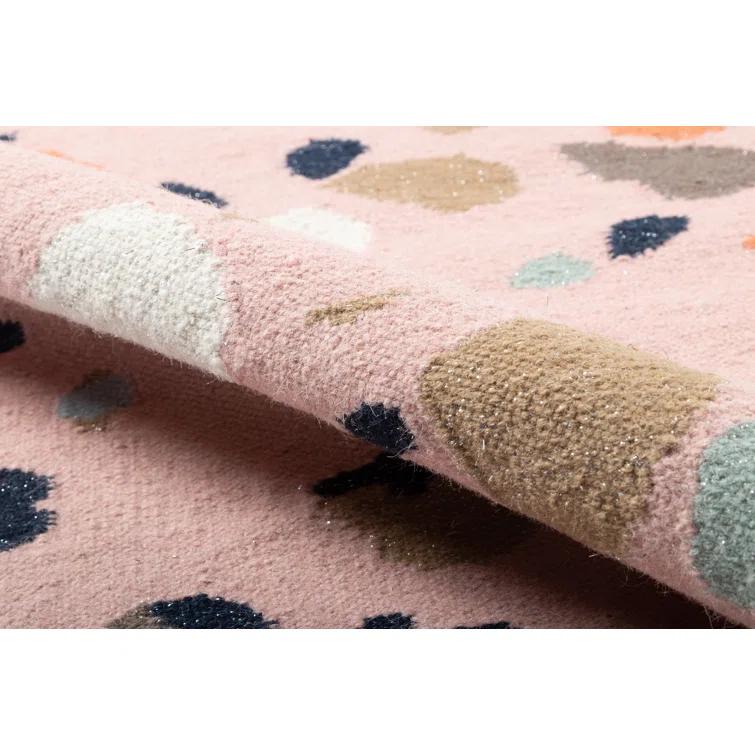 Jem Terri Abstract Handmade Flatweave Wool Area Rug