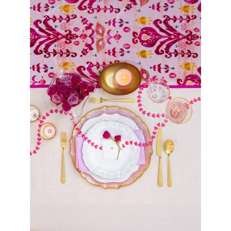 Viva by Vietri Baroque Glass No Pattern Charger