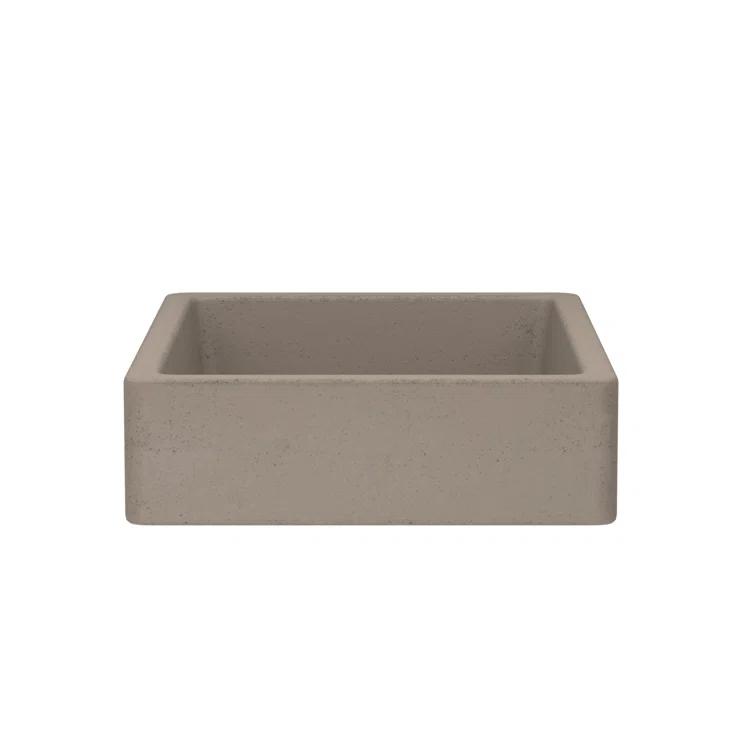 NativeStone Stone Handmade Rectangular Undermount Bathroom Sink