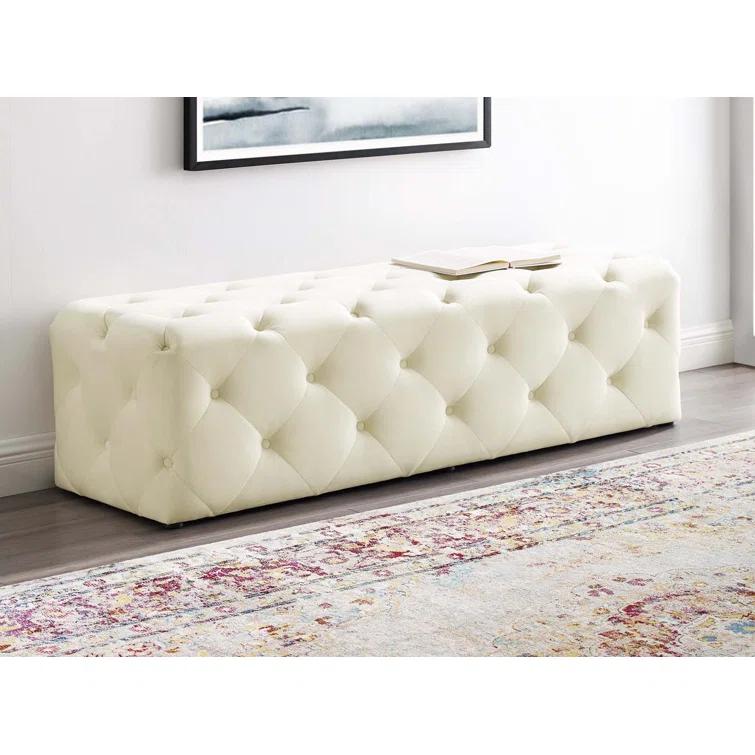 Modway Amour Tufted Button Entryway Bench