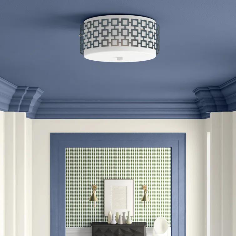 Parker Glass Flush Mount