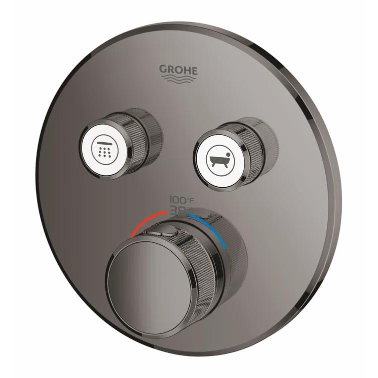 GROHE Grohtherm SmartControl Dual-Function Shower Thermostatic Valve Trim