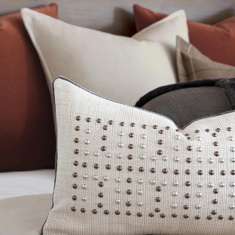 Appliqued Throw Pillow