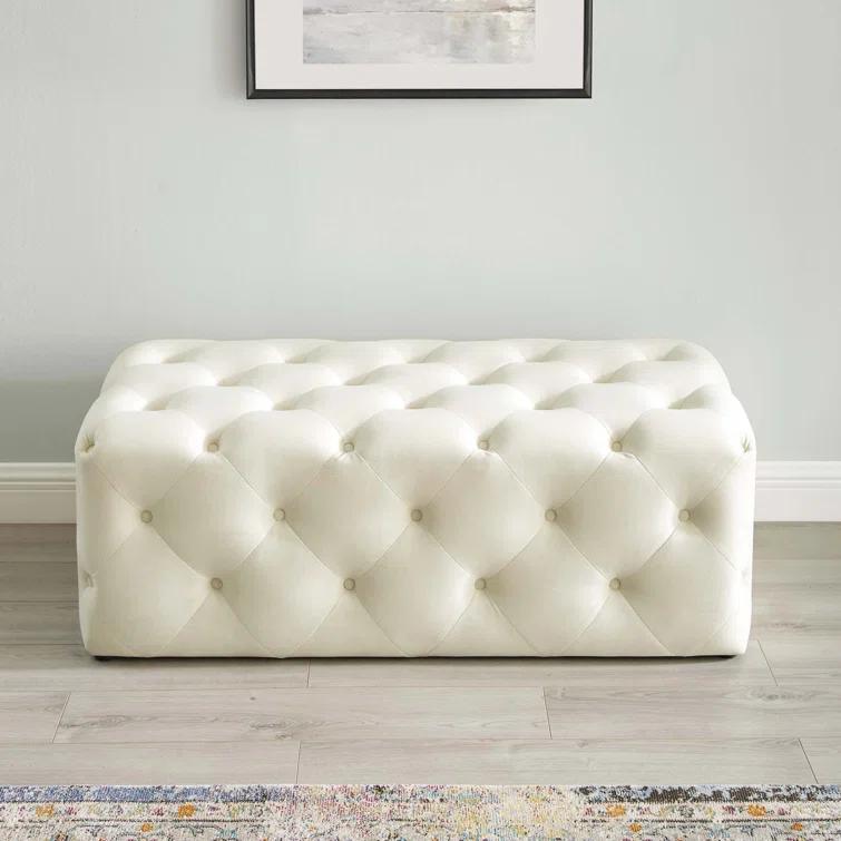 Modway Amour Tufted Button Entryway Bench