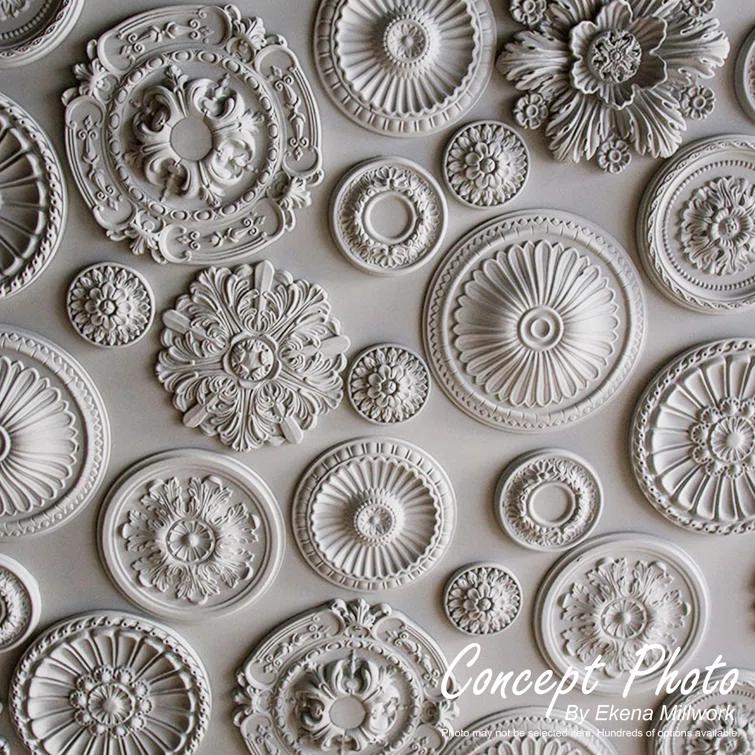 Rose and Ribbon Ceiling Medallion