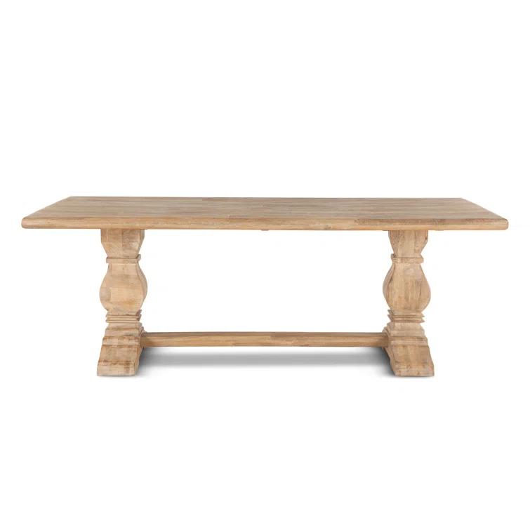 Home Trends & Design Mango Wood Dining Table & Reviews | Perigold