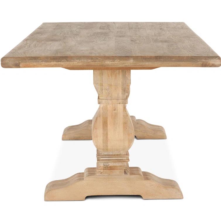 Home Trends & Design Mango Wood Dining Table & Reviews | Perigold