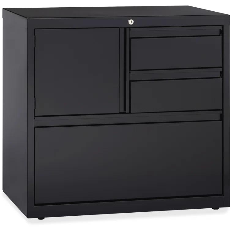 Fortress 30'' Wide 3 -Drawer Steel File Cabinet