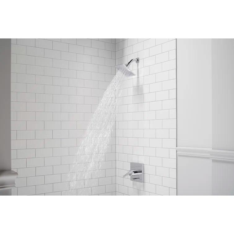 Honesty Rite-Temp Bath and Shower Trim with 1.75 Gpm Showerhead and Lever Handle