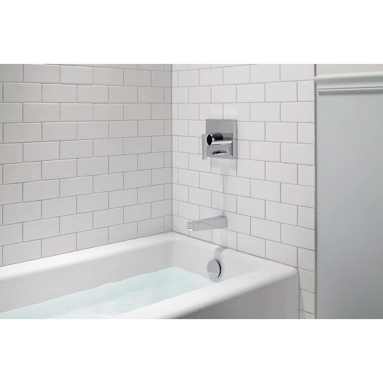 Honesty Rite-Temp Bath and Shower Trim with 1.75 Gpm Showerhead and Lever Handle