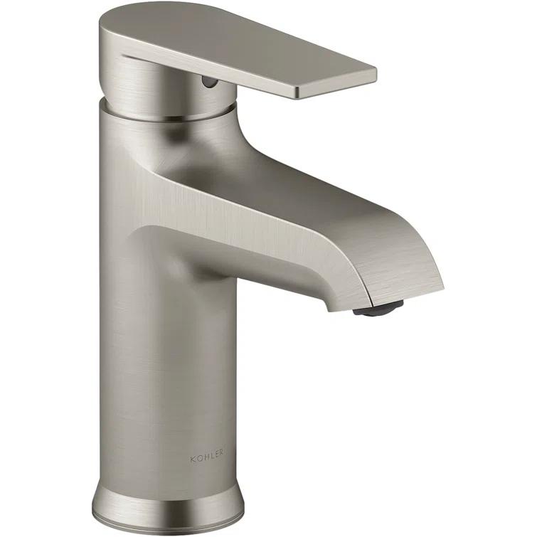 Kohler Hint Single-Handle Bathroom Faucet with Pop-Up Drain Assembly, One Hole Bathroom Sink Faucet, 1.2 gpm