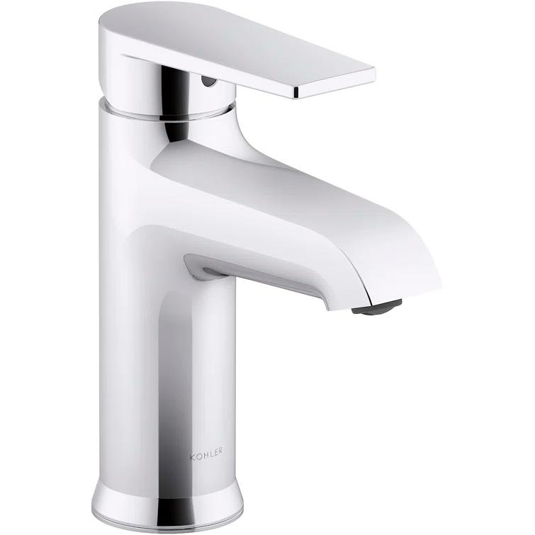 Kohler Hint Single-Handle Bathroom Faucet with Pop-Up Drain Assembly, One Hole Bathroom Sink Faucet, 1.2 gpm