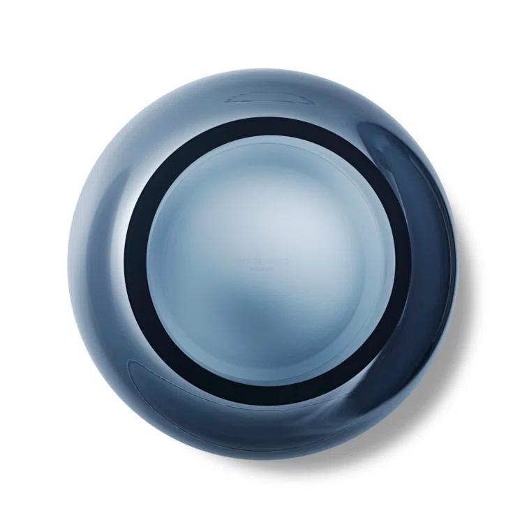 Scandinavian Blue Glass Cafu Table Vase - 8.5" H