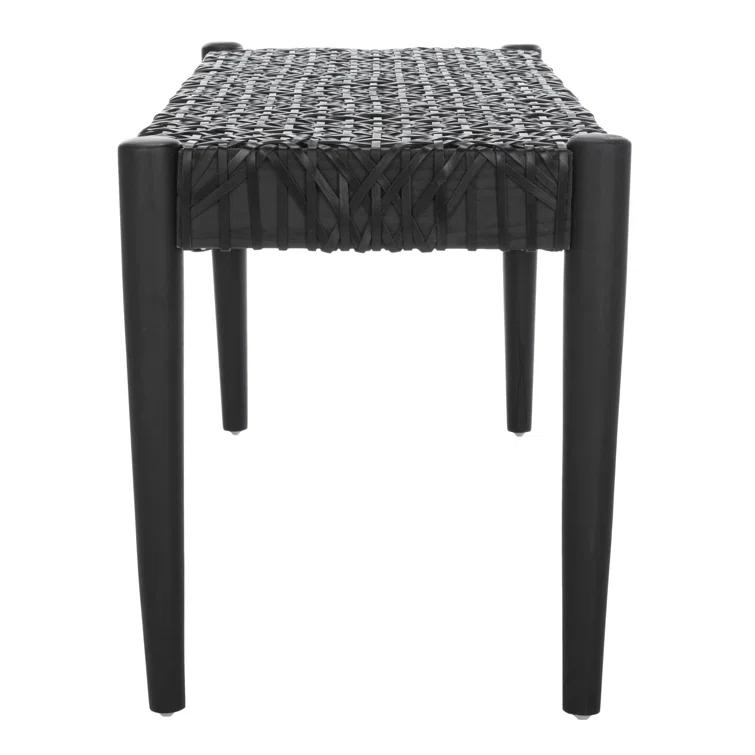 Kazbah 47" Genuine Leather Bench