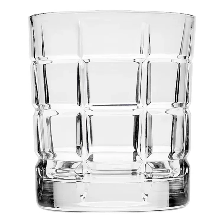 Godinger Silver Art Co Radius Whiskey Glass 10 oz (Set of 4)