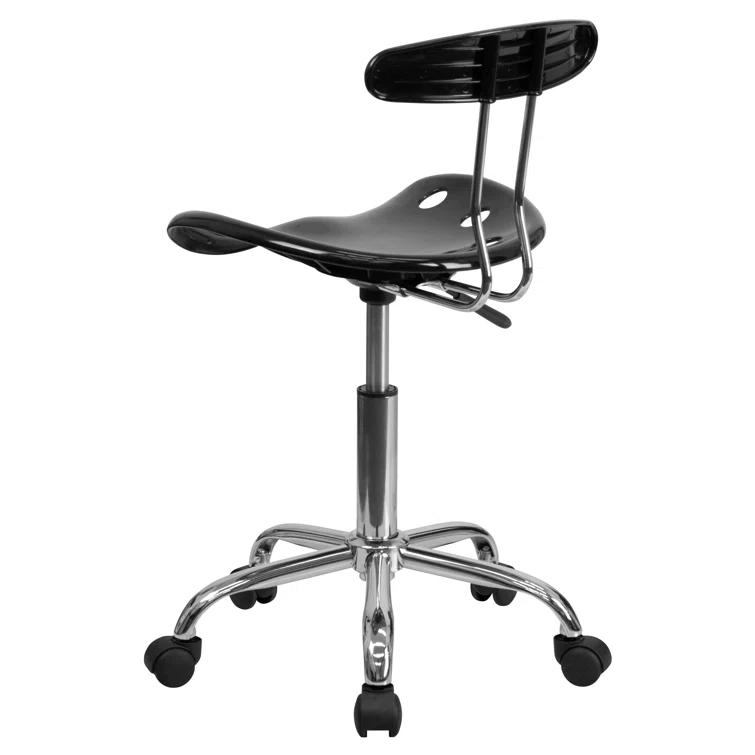 Flash Furniture Bonavant Adjustable Swivel Chair for Desk and Office with Tractor Seat