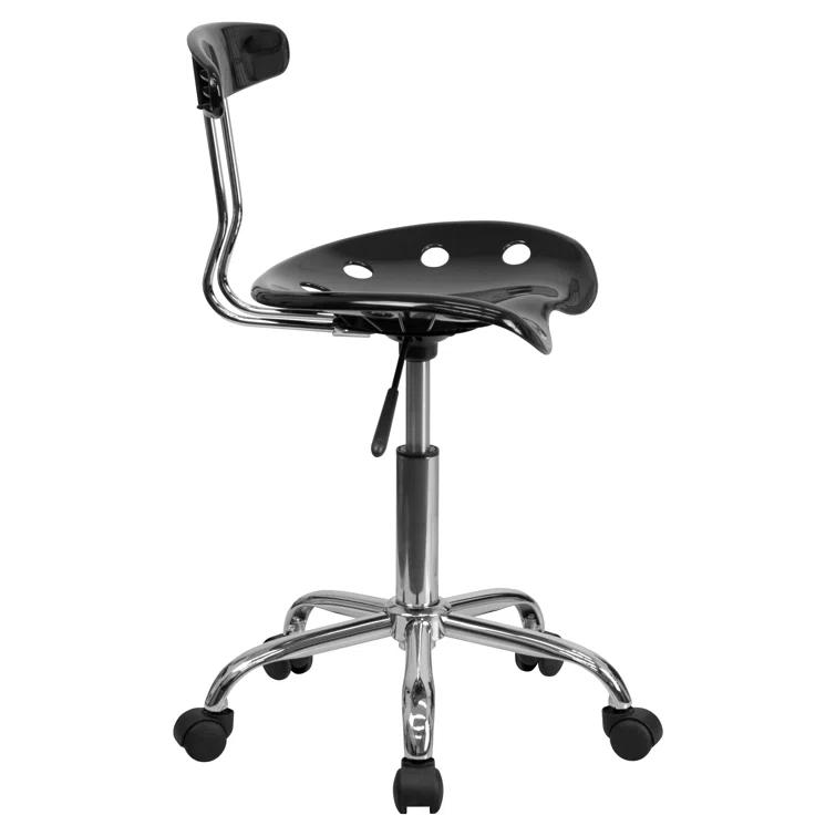 Flash Furniture Bonavant Adjustable Swivel Chair for Desk and Office with Tractor Seat