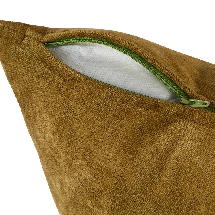 Velvet Polyester Throw Pillow