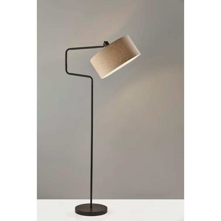 Wenham 57'' Swing Arm Floor Lamp