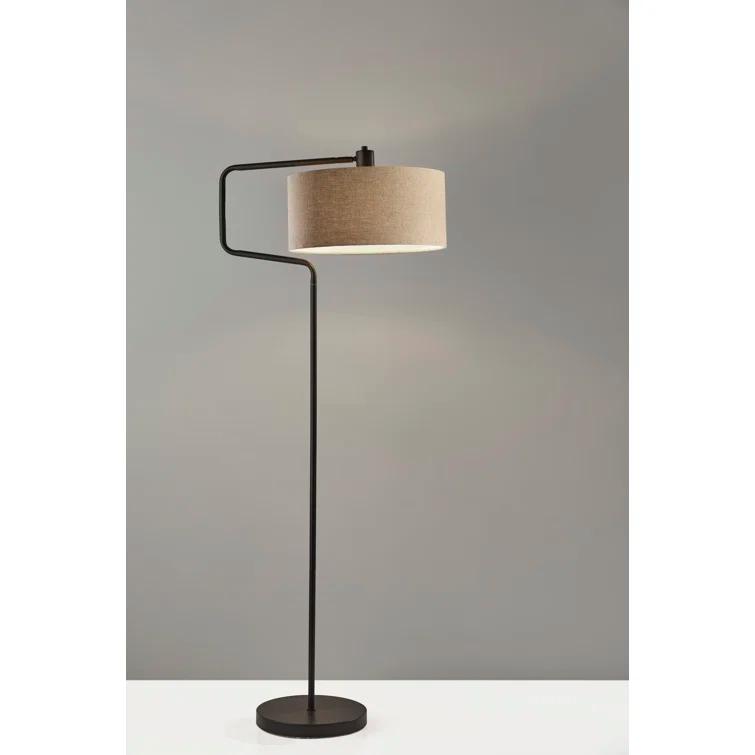 Wenham 57'' Swing Arm Floor Lamp