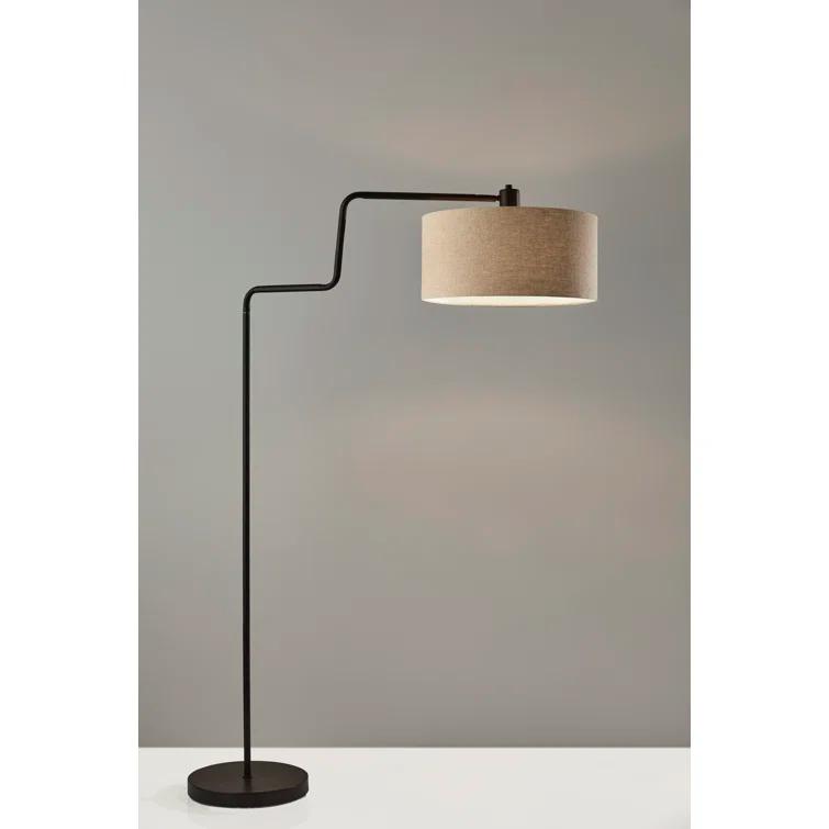 Wenham 57'' Swing Arm Floor Lamp